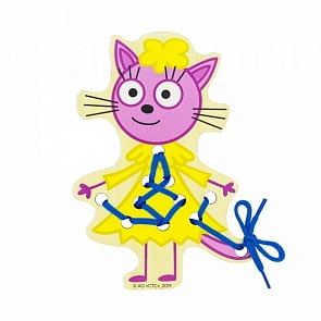 Шнуровка Лапочка из серии Три Кота (Alatoys, ШН63) Шнуровка Лапочка из серии Три Кота (Alatoys, ШН63)