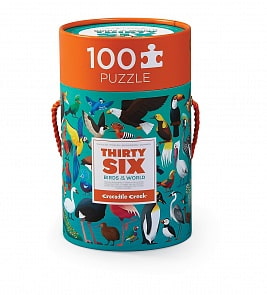 Пазл 36 Животных: Птицы 100 элементов (Crocodile Creek, 4055-2)