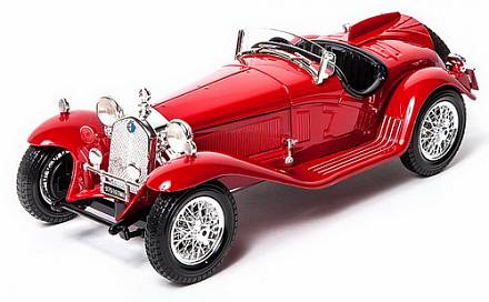 Bburago Alfa Romeo 8C 2300 Spider Touring, 1932 года выпуска, масштаб 1:18 