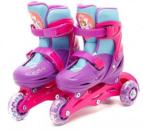 Sofia. Ролики раздвижные, размер 30-33, с жестким ботинком «София» (Shantou, SOFIA HRD (30-33)sim)    