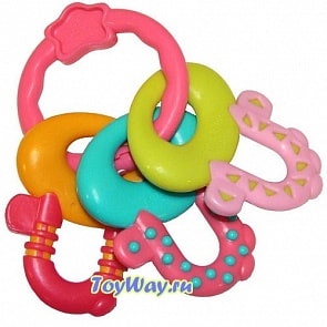 Прорезыватели для зубок "Ключи принцессы" (Bright Starts, 8742st)