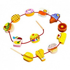 Шнуровка - бусы Продукты (Mapacha, 76515)