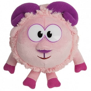 Озвученная мягкая игрушка - Бараш из мультфильма Смешарики, 10 см (Мульти-пульти, V91739/10sim)