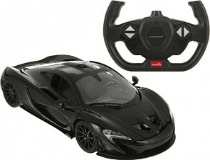 Машина на радиоуправлении 1:14 McLaren P1, цвет чёрный 27 MHZ (Rastar, 75110B)