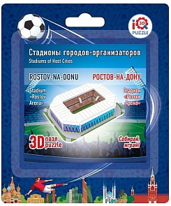 3D пазл - Ростов Арена (IQ 3D Puzzle, 16537)