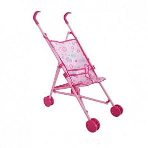 Коляска для куклы прогулочная, пакет (1toy, Т58753)