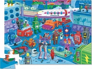 Пазл - Город роботов, 36 деталей (Crocodile Creek, 4076-6)