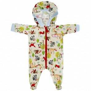 Одежда для пупса Комбинезон Звери для кукол 40-42 см (Карапуз, OTF-2105C-RU)