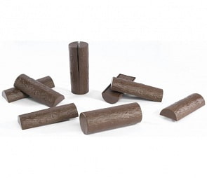 Аксессуары Bruder: 10 бревен (Bruder, 02-340) 