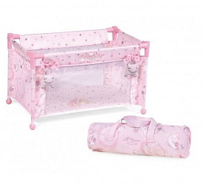 Манеж-кроватка для куклы - Мария, 50 см (DeCuevas, 50034)