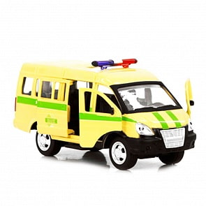 Инерционная металлическая машина - Газель Инкасация, 1:50 (Play smart, Р41126)