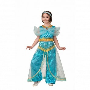 Костюм карнавальный для девочек – Принцесса Жасмин, размер 110-56 (Батик, 1929-110-56)