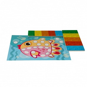 Мозаика увлекательная – Рыбка, набор малый (Lori, Км-007)