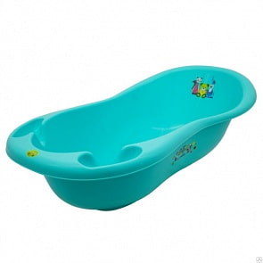 Ванночка детская – Mishka, 100 см. Бирюзовая (Maltex, 5375_бирюзовый) 
