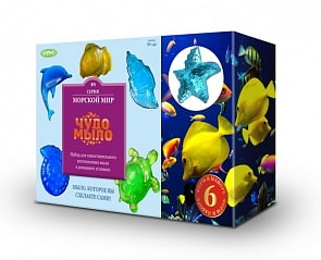 Набор развивающий - Сделай своими руками. Чудо мыло. Морской мир (КИМИ, 162м)