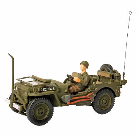 Коллекционная модель - США, военный автомобиль , Нормандия, 1944, 1:72 