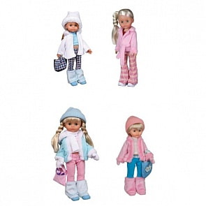 Интерактивная кукла Карапуз 36 см, 100 фраз (Карапуз, 14688-2-Rsim)