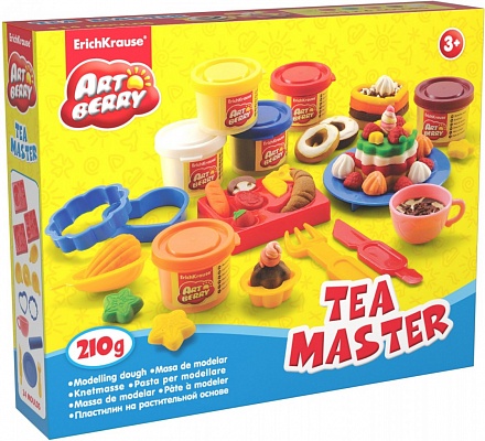 Средний набор для лепки Artberry - Чаепитие /Tea Master с пластилином на растительной основе 