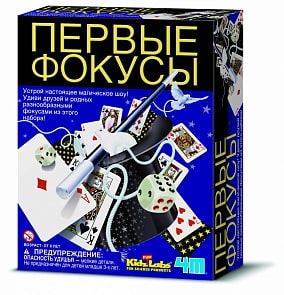 Набор для организации магического шоу - Первые фокусы (4M, 00-03215)