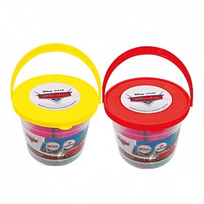 Пластилин - Disney Тачки, 7 цветов, 500 г (Multiart, MCQ-005-Tsim)