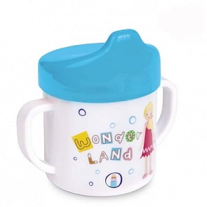 Поильник обучающий, 200 мл, 9+, бирюзовый (Canpol, 4/108_250930137)