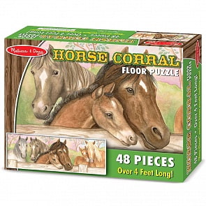 Напольный Пазл - Лошади (Melissa&Doug, 4414_md)