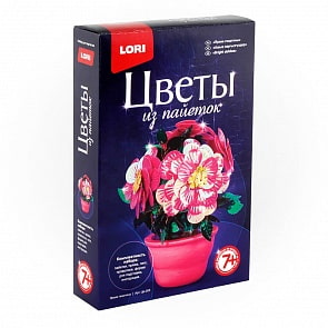 Цветы из пайеток - Яркие георгины (Lori, Цв-005)