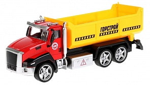 Инерционная машинка – Самосвал. Металл, 21 см (Технопарк, 2213-1R1sim)