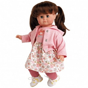 Кукла мягконабивная Ника, 37 см (Schildkroet, 2037776GE_SHC)