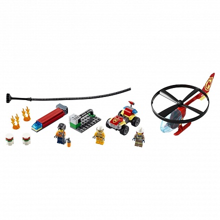 Конструктор Lego® City Fire - Пожарный спасательный вертолет 