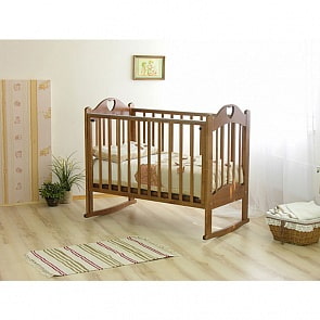 Кровать детская Красная звезда С 635 Любаша, красно-коричневый (Красная звезда, КЗ-С 635_красно-коричневый)