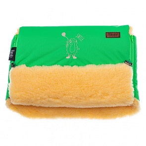 Муфта меховая для коляски Nuovita Islanda Pesco Smeraldo/Изумрудный (Nuovita, NUO-mISLP_2040)