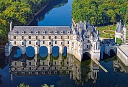 Пазлы Castorland – Замок Шенонсо Франция, 500 элементов (Castorland, B-52103) - миниатюра