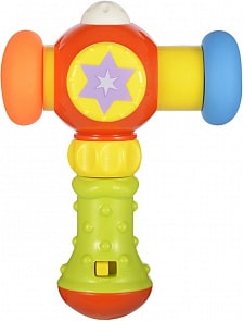 Игрушка развивающая - Сияющий молоточек с музыкой и светом (Жирафики, 939399)