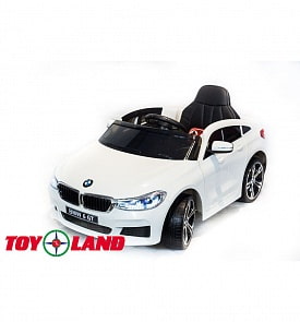 Электромобиль BMW 6 GT, белого цвета (ToyLand, JJ2164_белый)