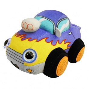Мягкая игрушка из Дразнюка - Биби Автомобильчик, 15 см, глазки светятся, в пакете (1Toy, Т12047)