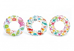 Надувной круг Лайвли 51 см, 3-6 лет, 3 вида (Intex, с59230)