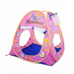 Игровая палатка - Красотка, сумка (1Toy, Т59903)