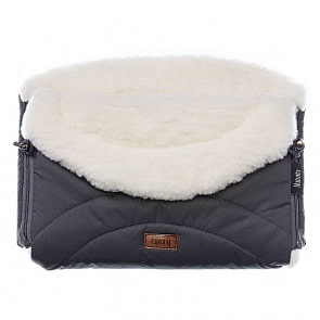 Муфта меховая для коляски Nuovita Tundra Bianco Cinereo/Пепельный (Nuovita, NUO-mTUNB_2075)