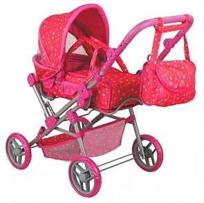 Коляска для кукол - трансформер Buggy Boom Infinia, классическая, цвет – А1 (Buggy Boom, 8458_color A1)