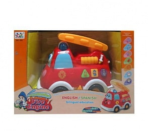 Пожарная машинка со световыми и звуковыми эффектами (JUNFA TOYS, 526)