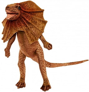 Мягкая игрушка – Плащеносная ящерица. 40 см (Hansa, 6022)