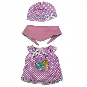 Платье для куклы, сиреневое (Baby Dolls, T8166sim)