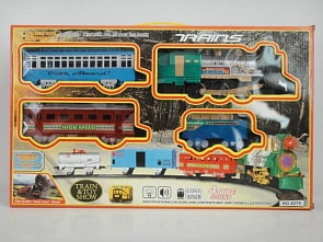 Железная дорога со световыми и звуковыми эффектами (Yako, Y1699023) 