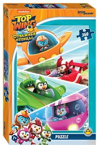 Пазлы – Отважные птенцы, 360 деталей (Step Puzzle, 96093)