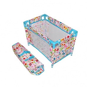 Кроватка Фантазия разборная, голубая (Mary Poppins, 67318)