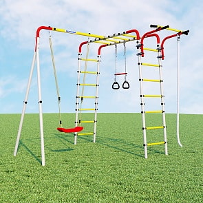 Дачный комплекс Romana Веселая лужайка-2 + пластиковые качели