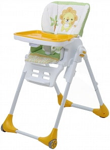 Стульчик для кормления Polini Classic Джунгли (Polini, 0001341)