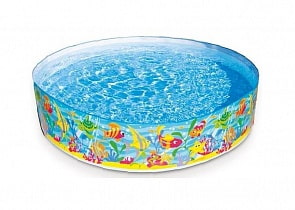 Бассейн жесткий – Океан, 183 х 38 см., от 3 лет (Intex, с56452)