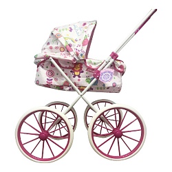 Коляска-люлька с большими колесами (1Toy, Т15491) - миниатюра
